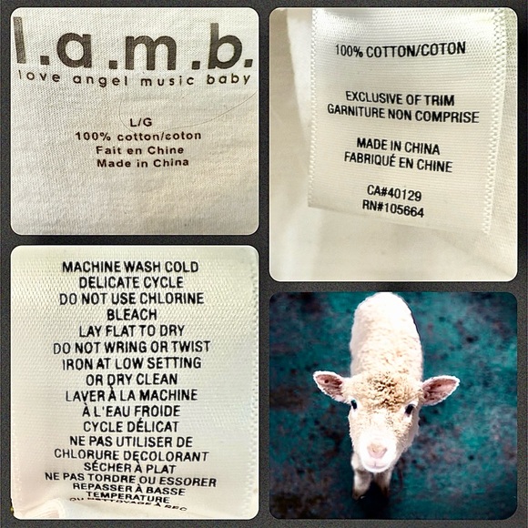 L.A.M.B- RARE T-Shirt Animated Design-L - Picture 12 of 13